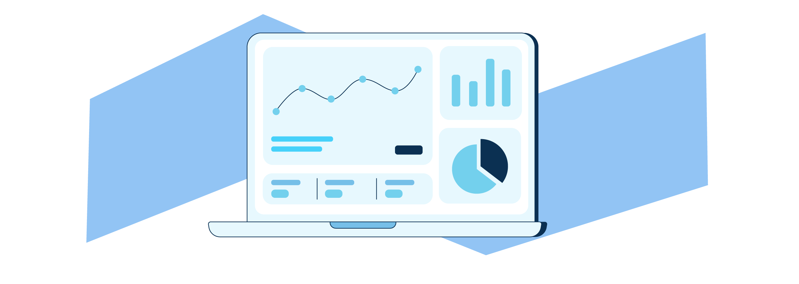 ReviewStream analytics dashboard showing review tracking metrics